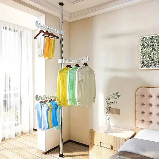 Регулируем сушилник и поставка за дрехи