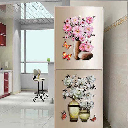 КОМПЛЕКТ ОТ 4 ФЛОРАЛНИ СТИКЕРА