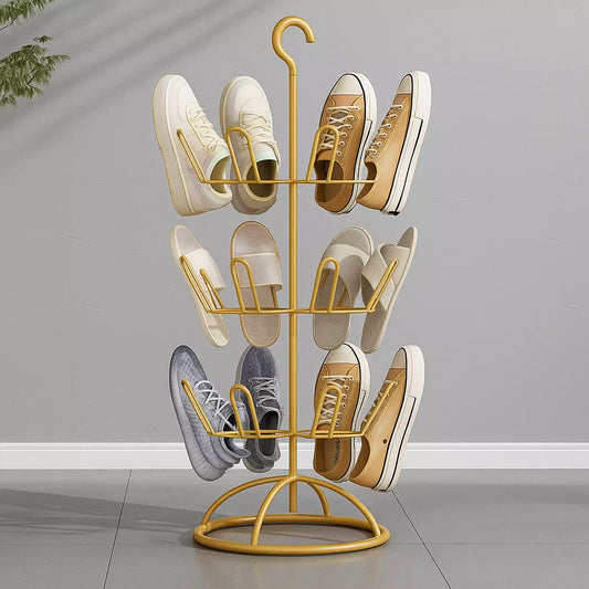 Въртящ се органайзер за обувки